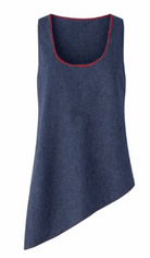 LAYERPLAN | Lunel Shell-Trim Asymmetry Vest