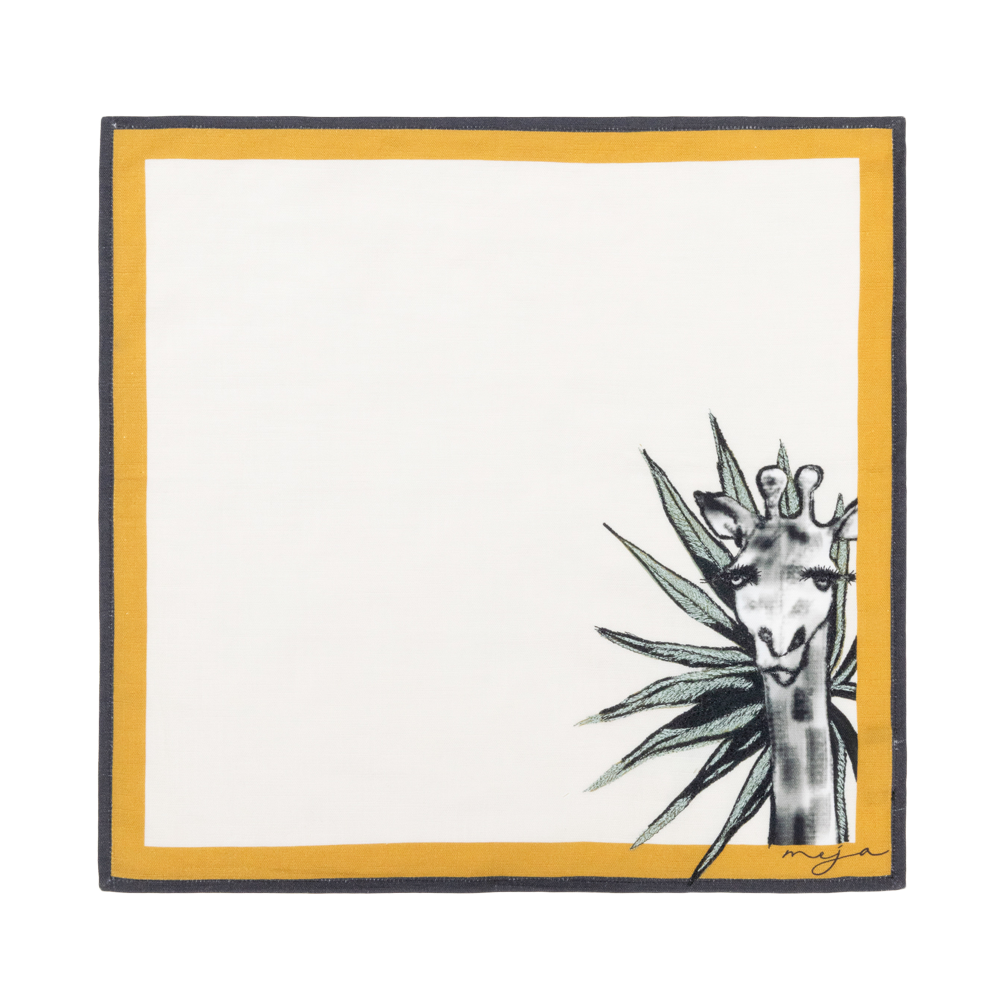 MEJA | The Show Of Safari Animal Napkins (Set Of 2)