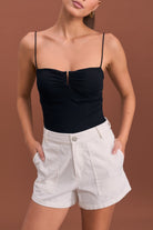 EMVY | Lumi Padded Top - Black