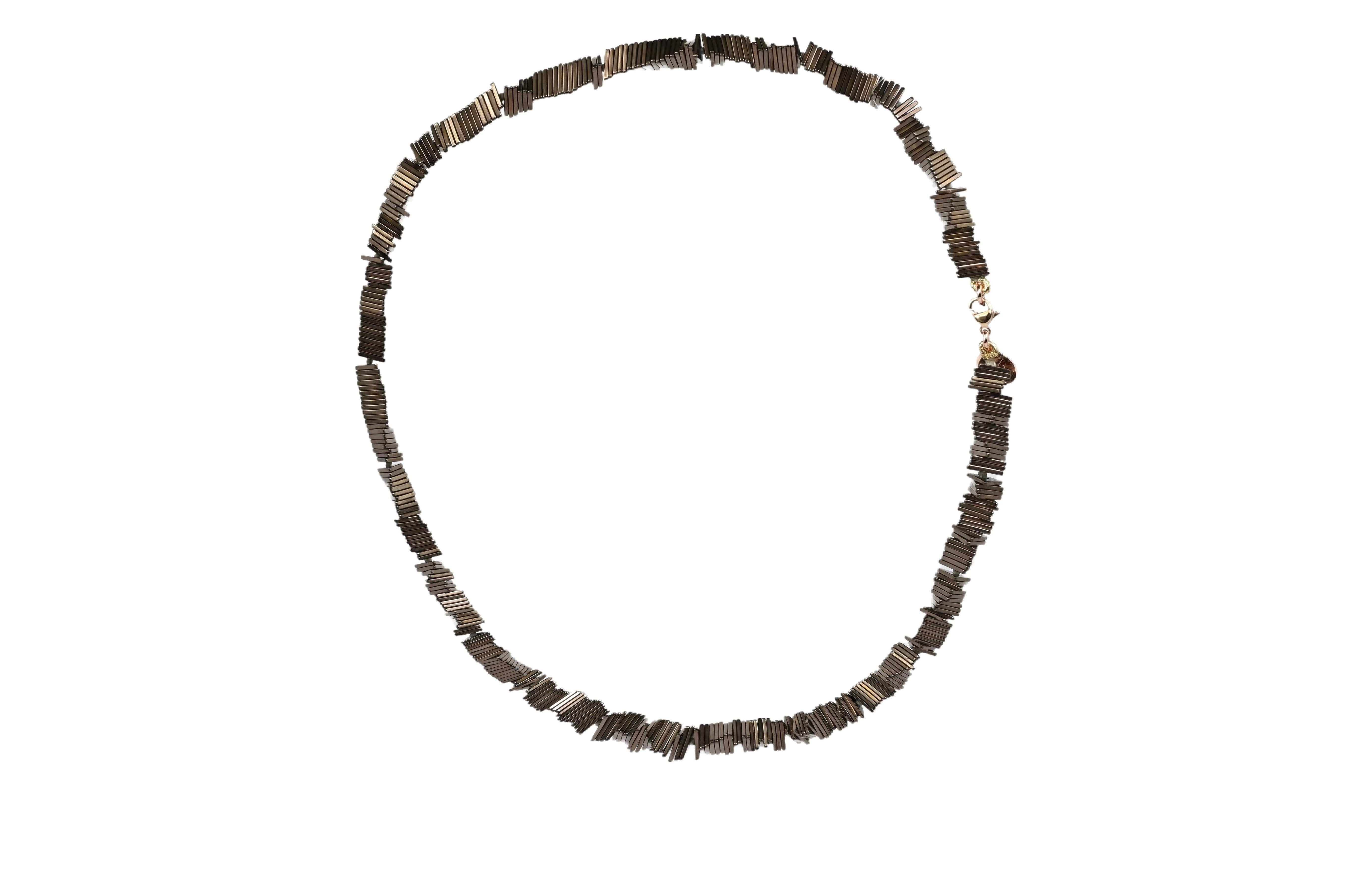 MARILYN TAN JEWELLERY | Kinetic Natural Hematite Gemstone Necklace