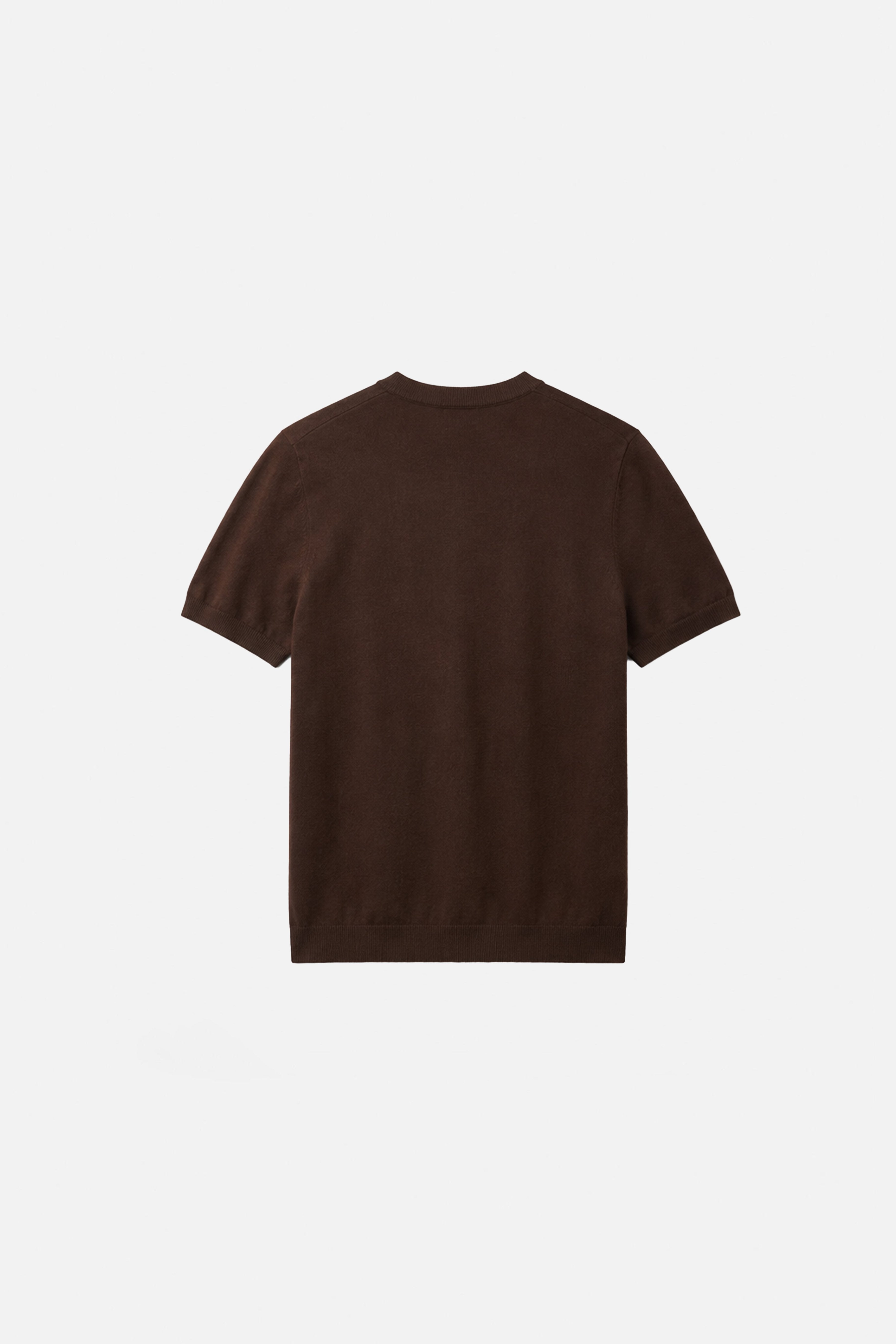 HOUSE OF HOUSE OF ANON PTE. LTD. | Sven Henley Knit Short Sleeve Top