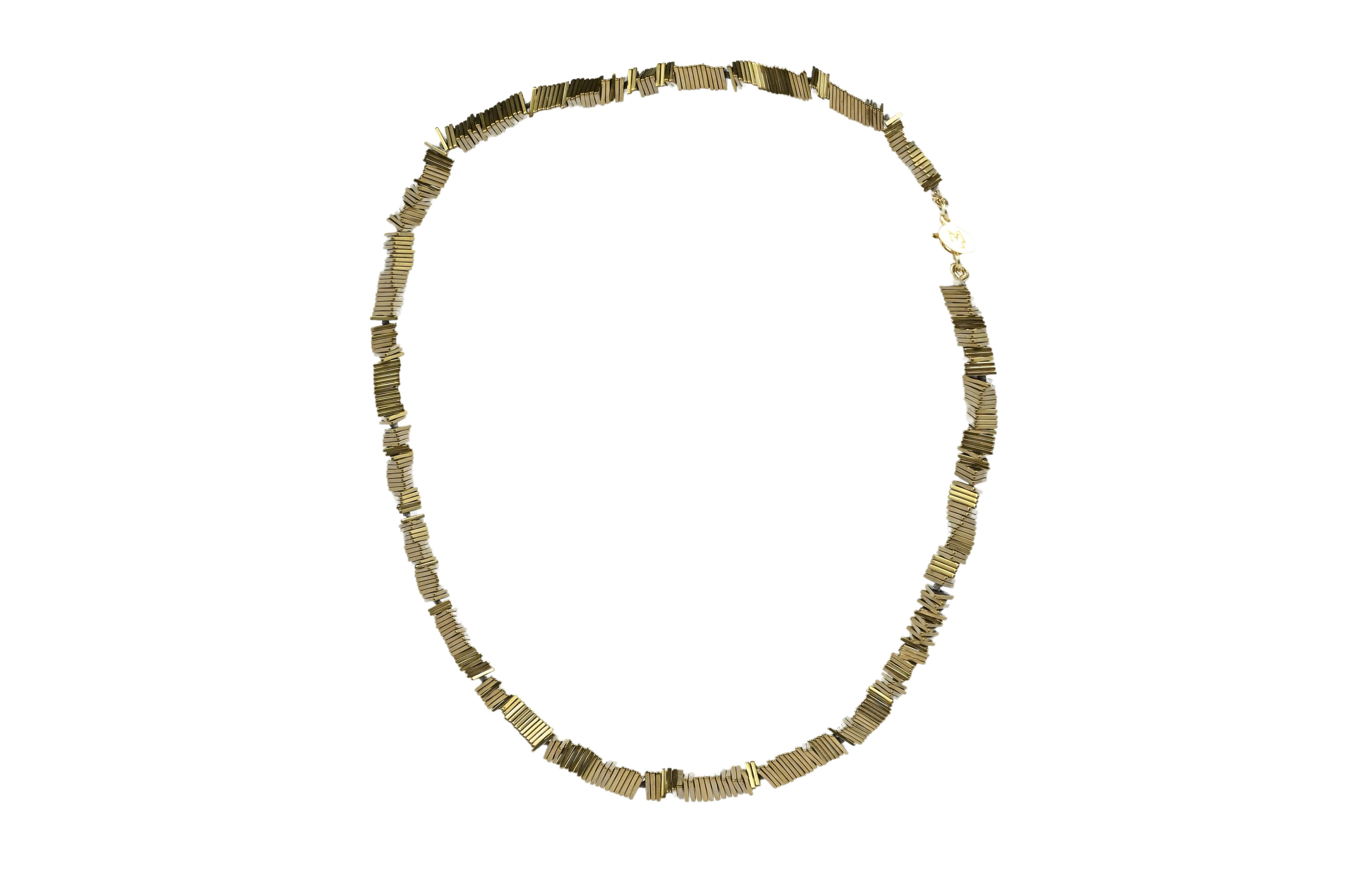 MARILYN TAN JEWELLERY | Kinetic Natural Hematite Gemstone Necklace