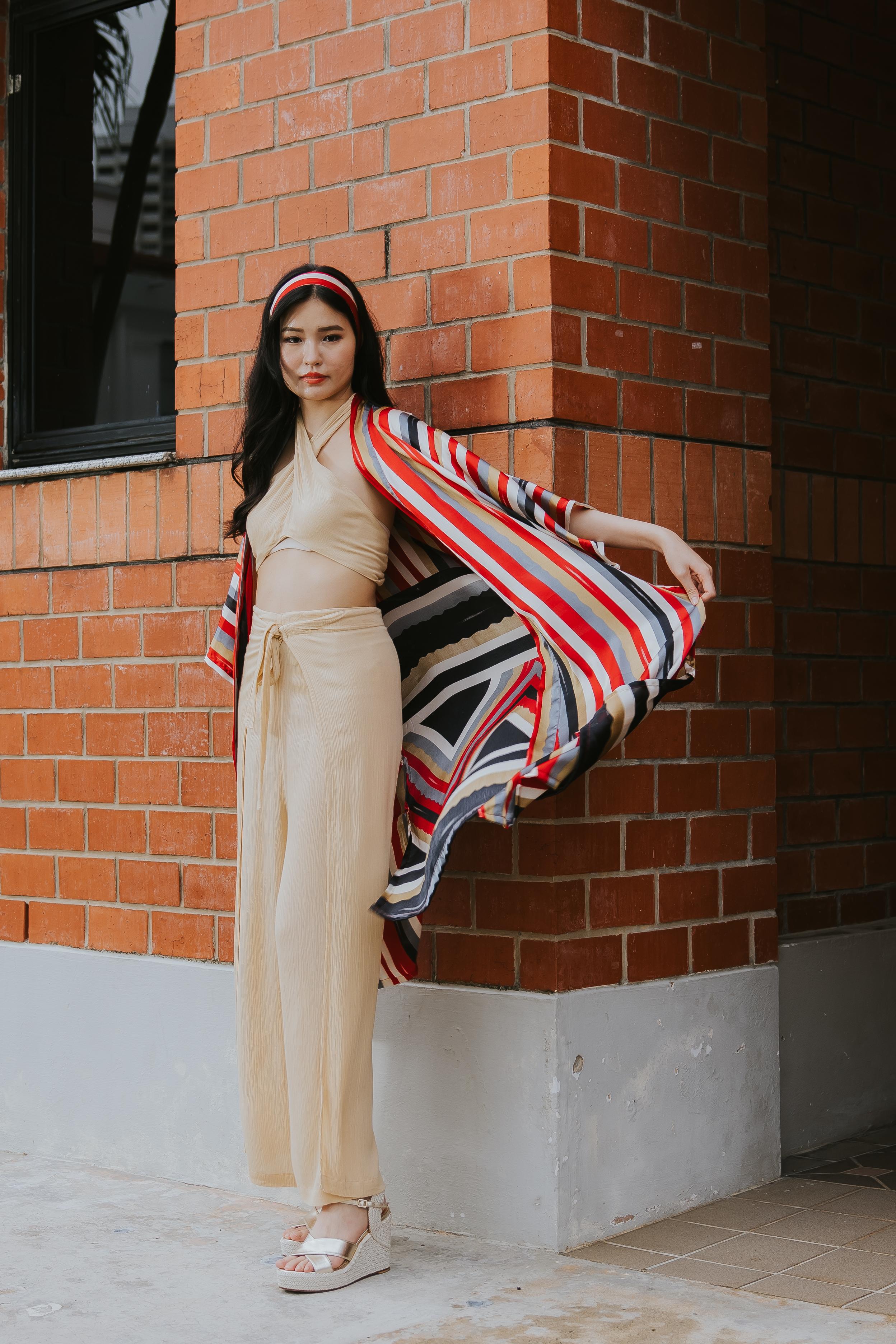 RAJA RANI | Modal Silk Long Kimono