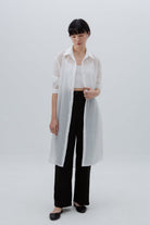 SAERO COLLECTIVE | Oreum Shirt V. 1 [Long Ver.] White