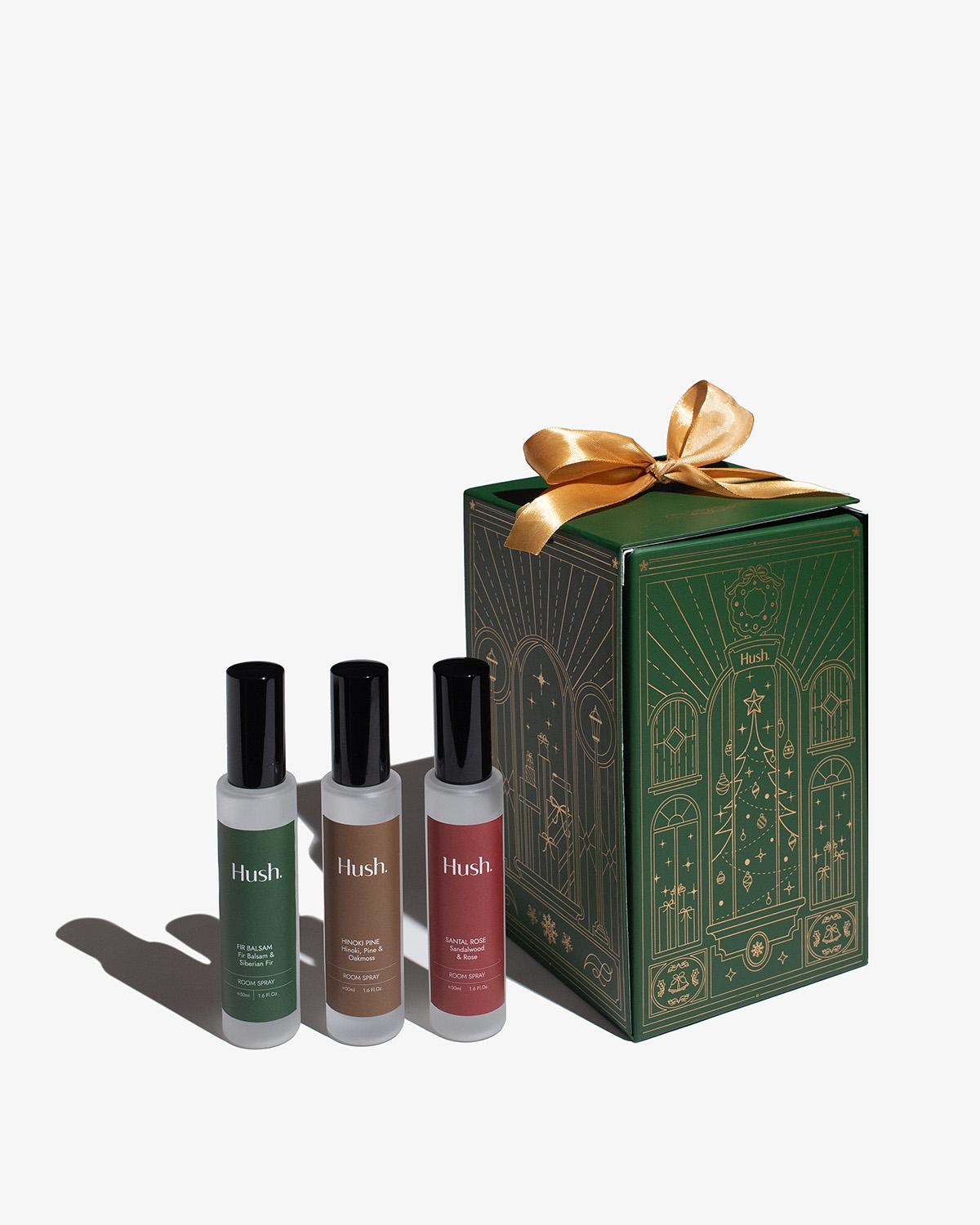 HUSH CANDLE | Aromatic Trio Gift Set [Festive]