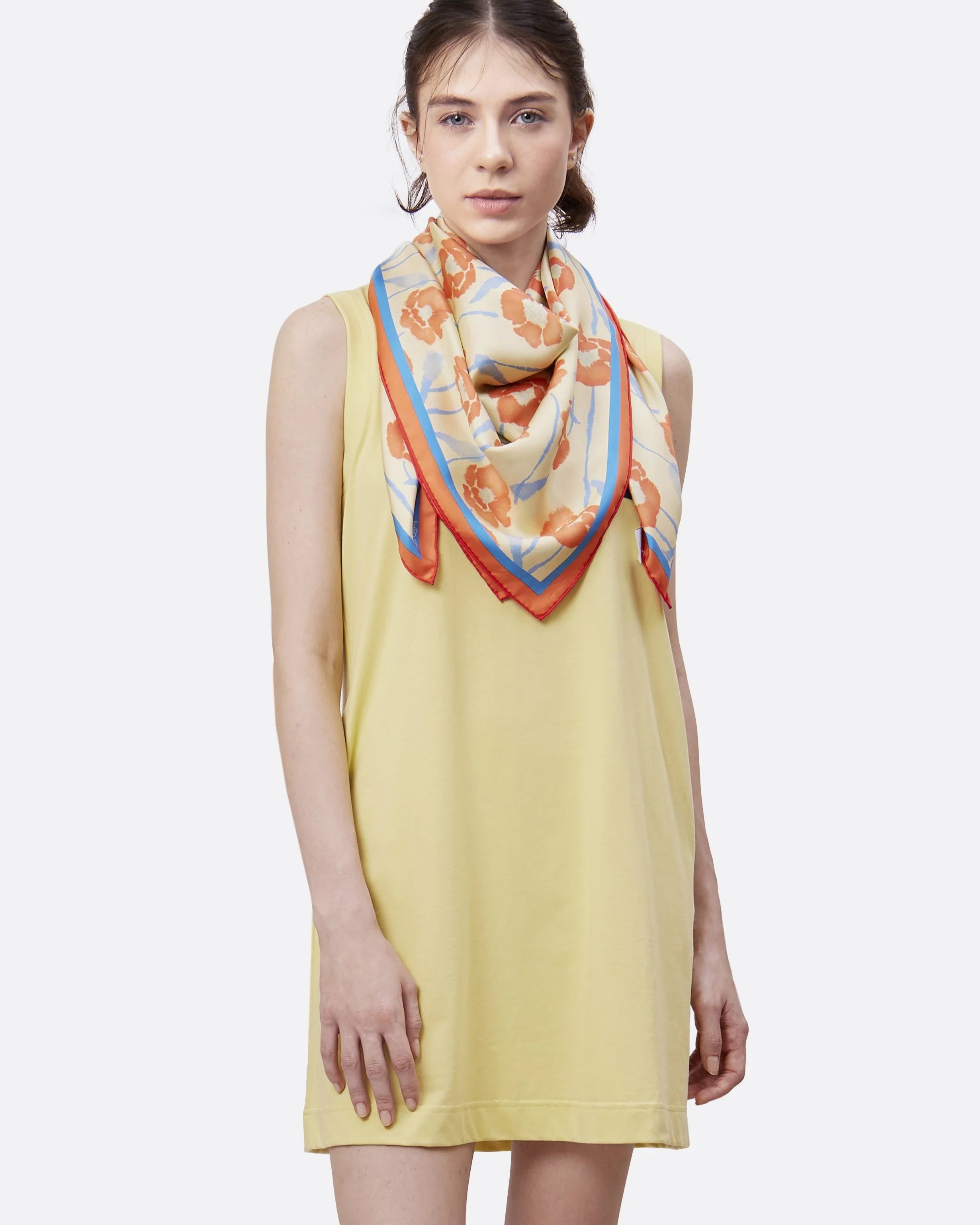 STUDIO QILING | Pear Cotton Jersey Tank Dress