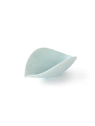 CRAFILAB | White Jade Clay Porcelain - Xizi Blue - Petal Tea Scoop