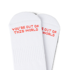 TALKING TOES | Rocket Ship Athletic Sock