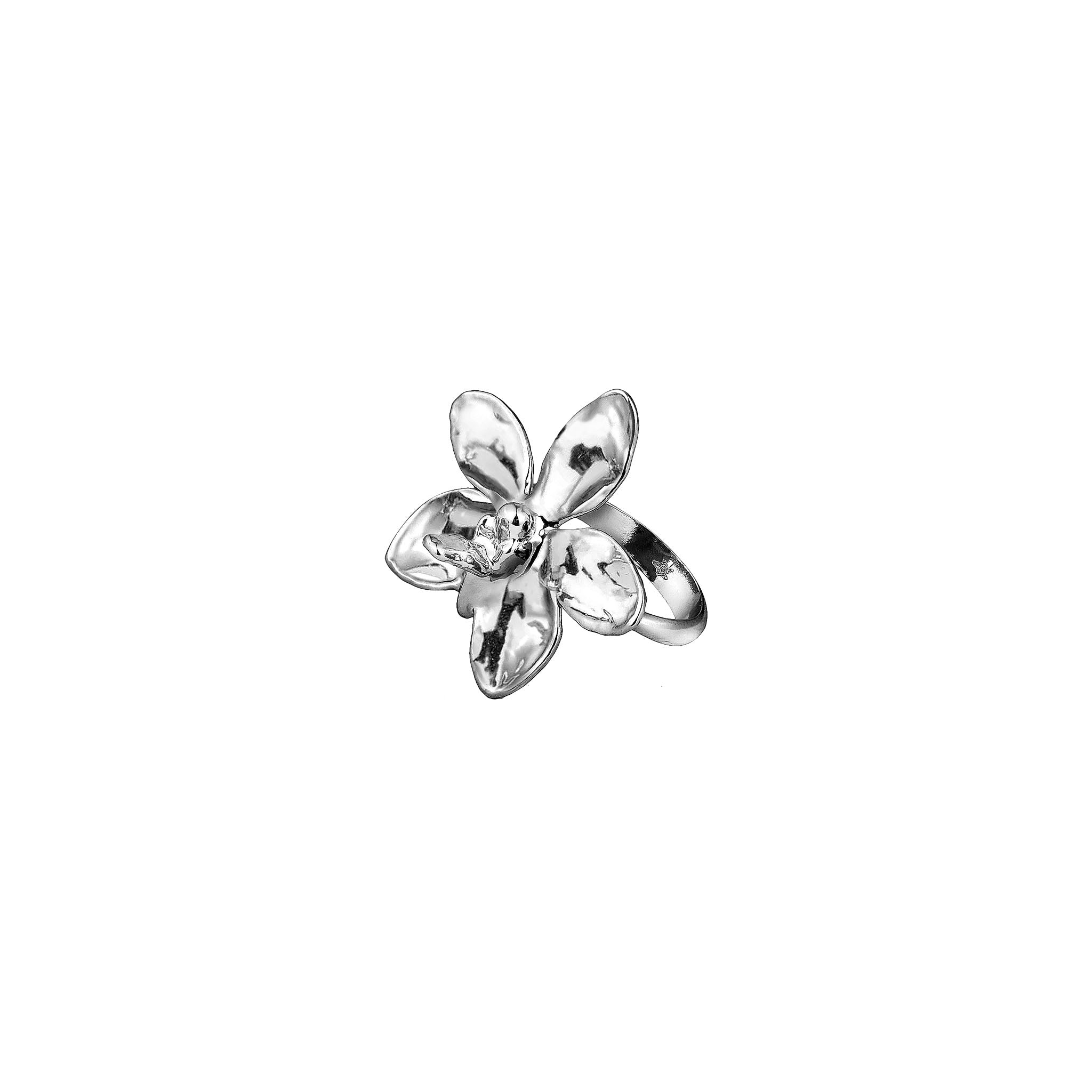 RISIS | Aeridovanda Orchid Ring in Palladium