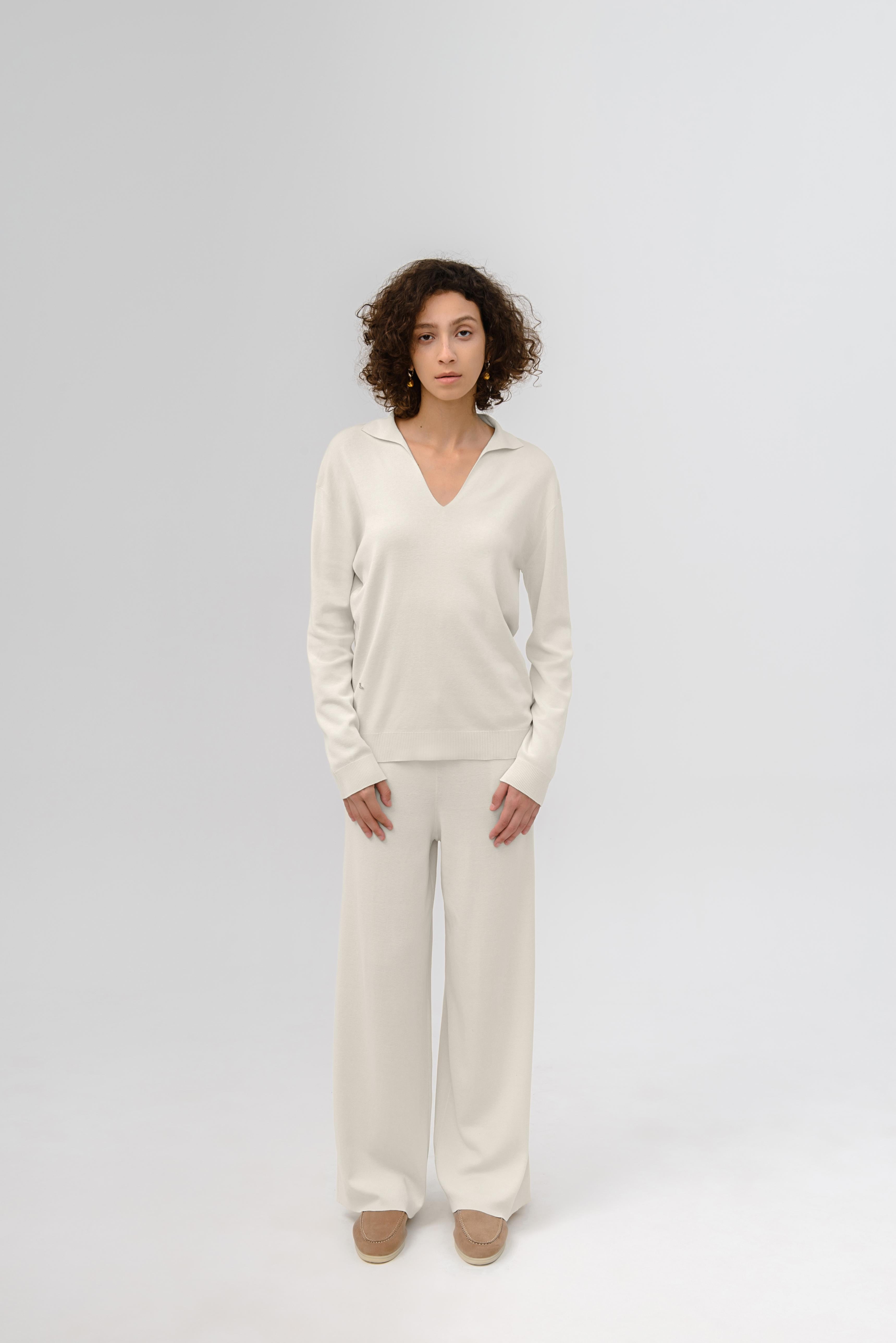 LAYERPLAN | Nerina Cotton Silk Blend Polo