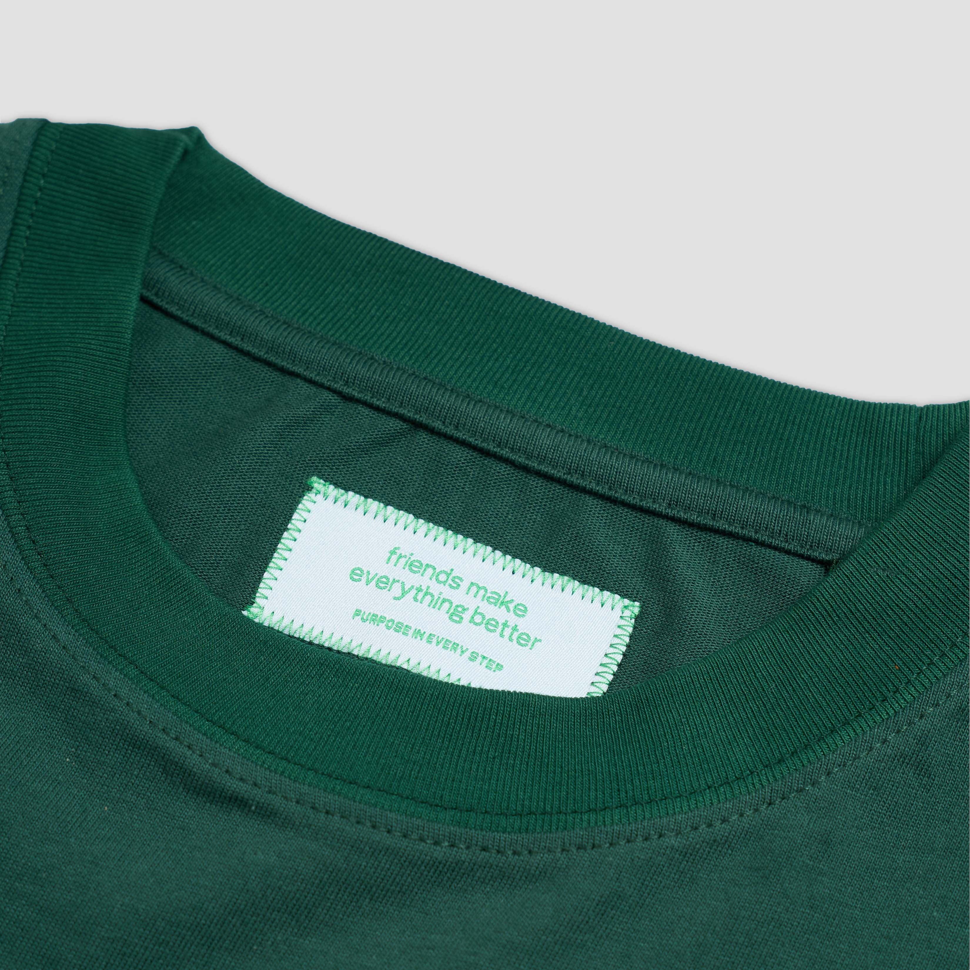 TALKING TOES | Better Together Oversized Tee | Green
