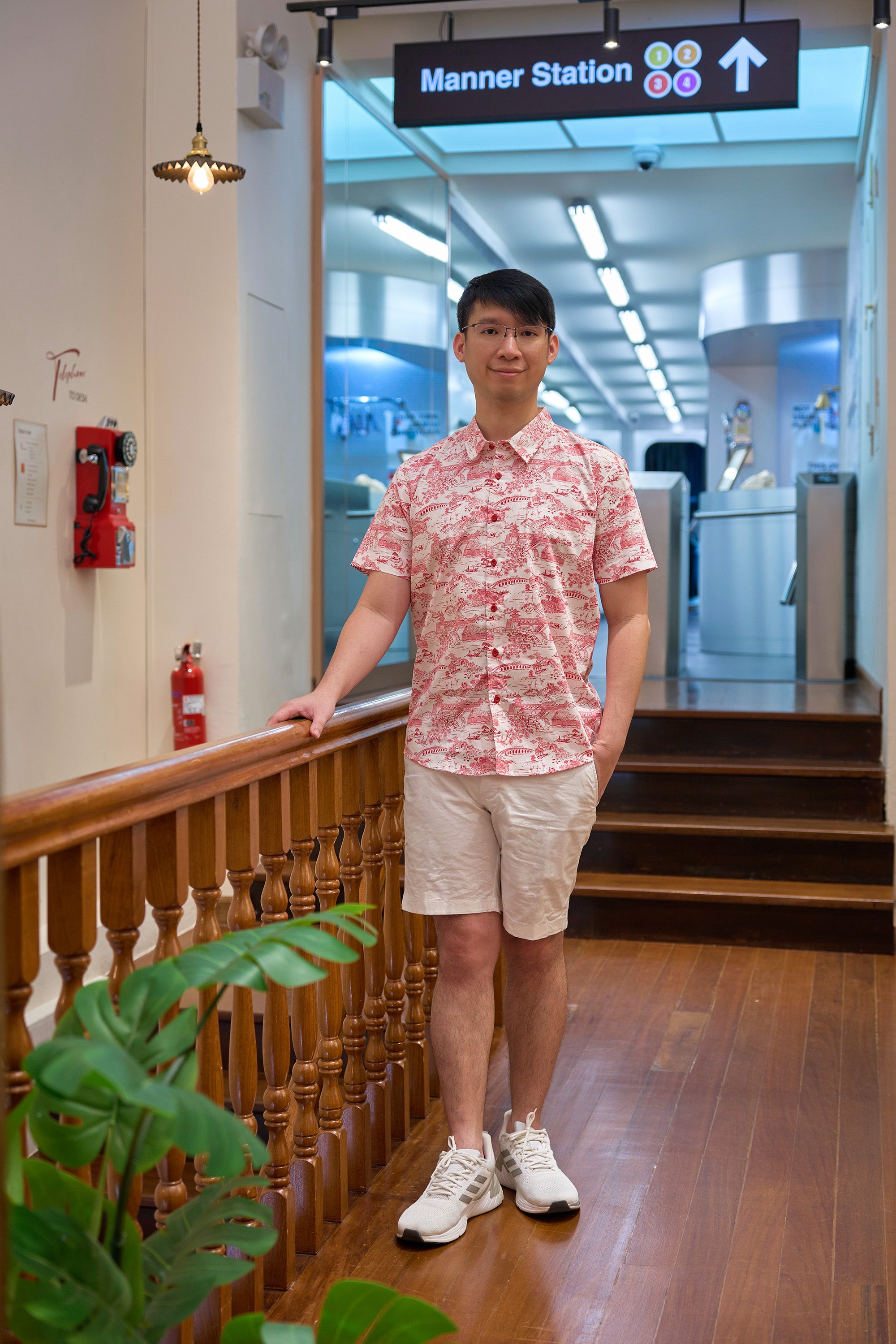 MAISON Q | Straits Tale Men's Shirt