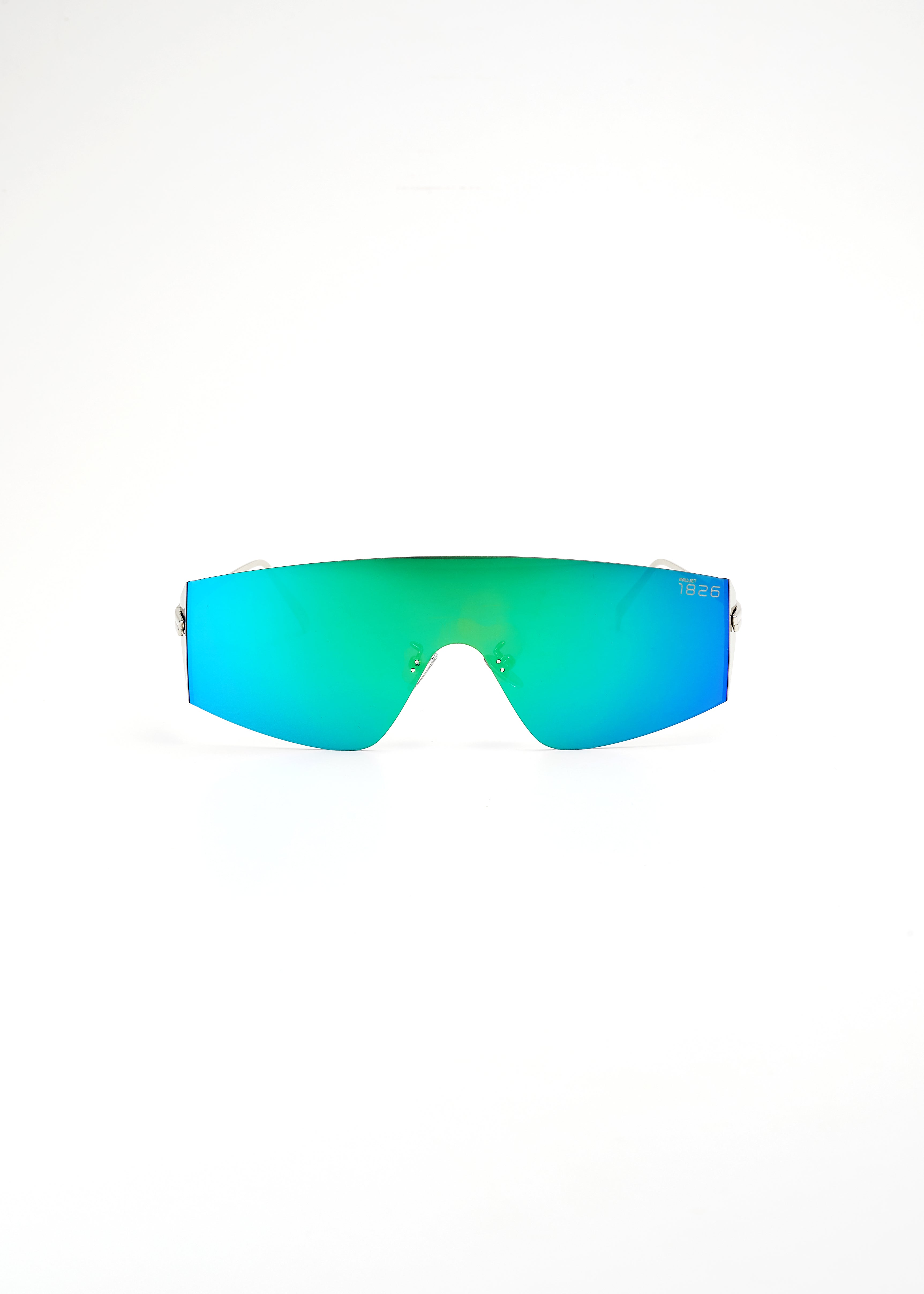 PROJECTWEAR | Eagan Sunglasses Silver/Green