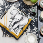 MEJA | The Show Of Safari Animal Napkins (Set Of 2)