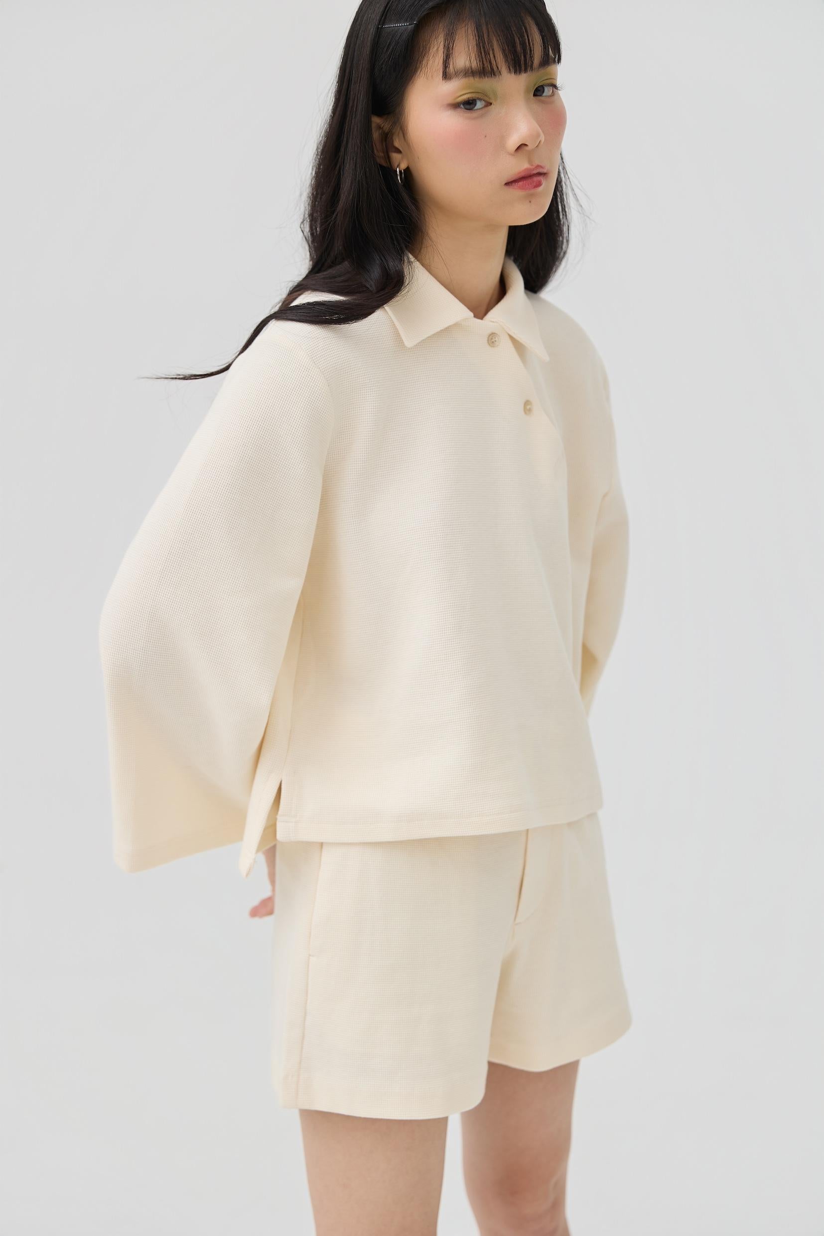 3EIGHTH | Jin Knit Tee | Cream