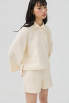 3EIGHTH | Jin Knit Tee | Cream