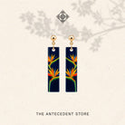 THE ANTECEDENT STORE | Bird of Paradise Earrings | Stories Of Singapore