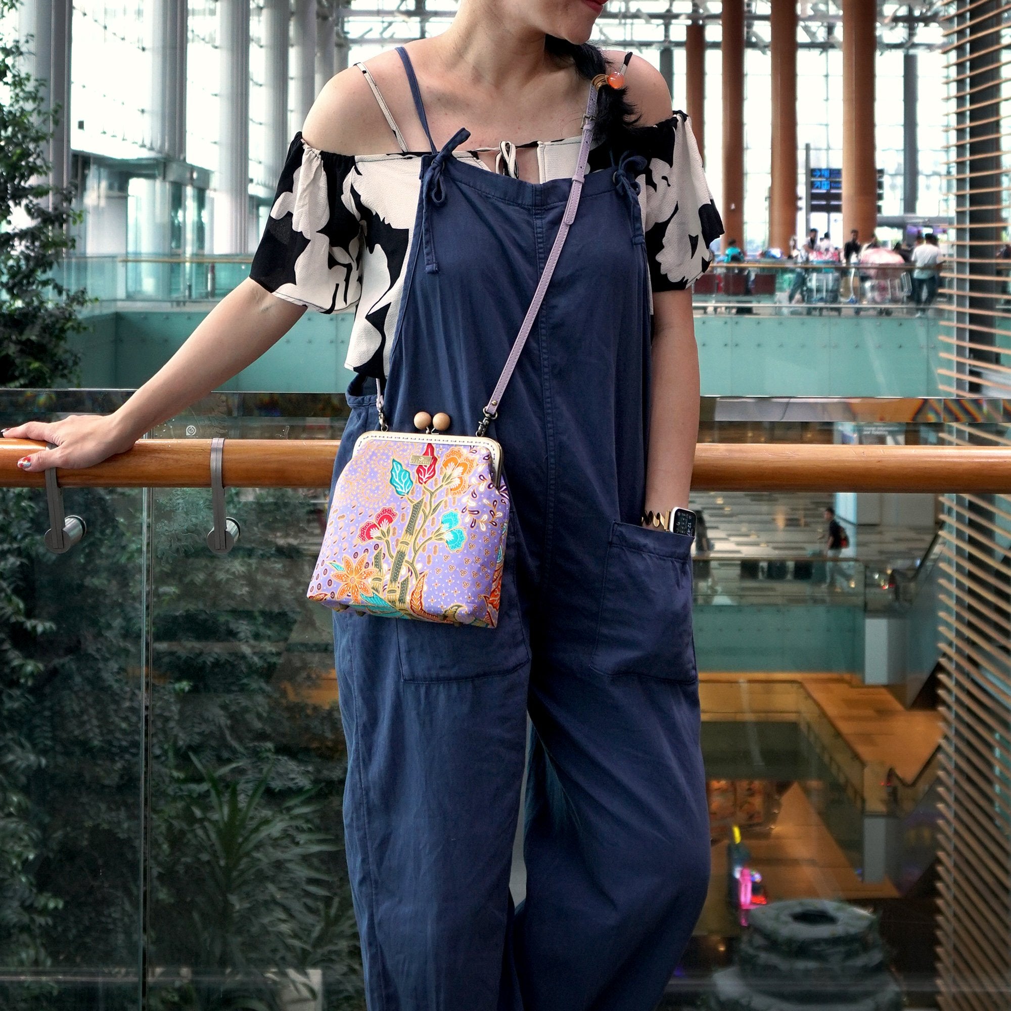 COCOONESE | Clasp Sling With Wooden Ball - Daylight Riddle (PL)