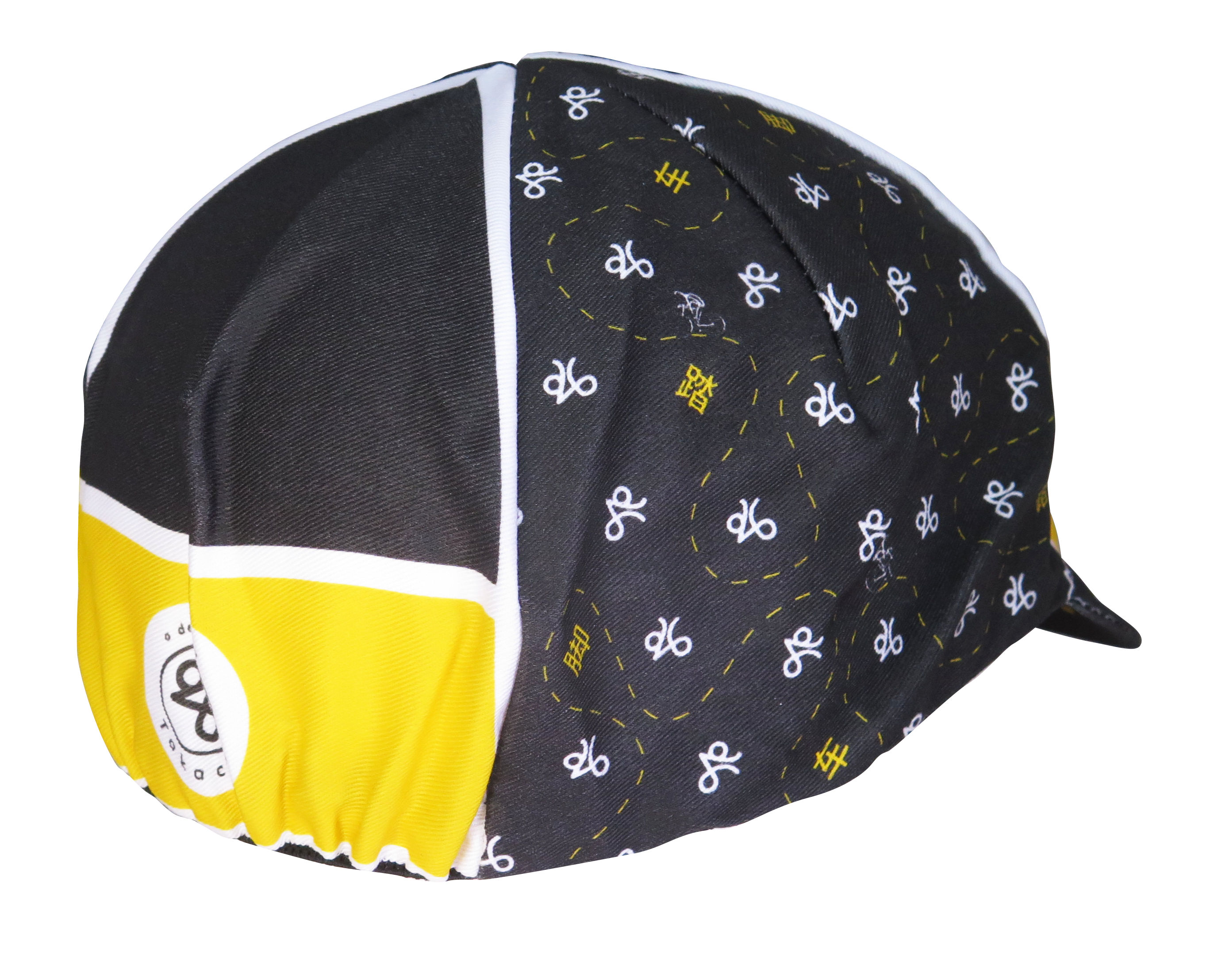 A DESIGN BY TAKACHYA | Cycling Cap - Cycle Shiok Yellow Black