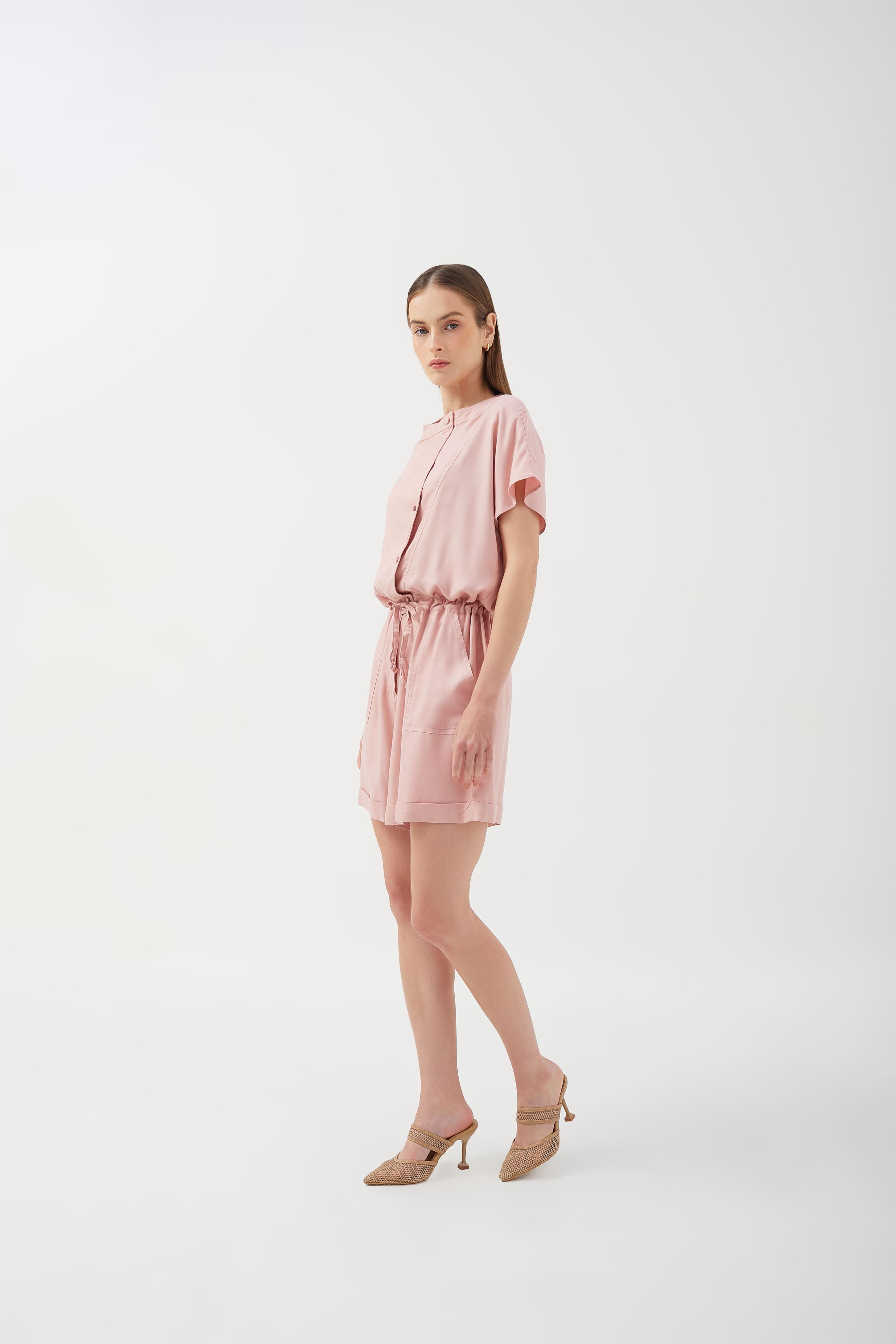 CAELI ECO LUXE | Cinched Romper