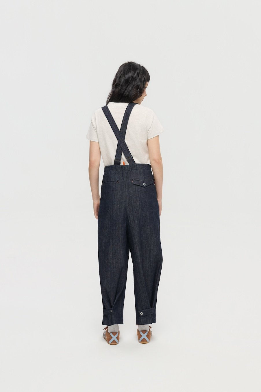 3EIGHTH | Barun Trousers in Slub Denim by Kaihara Japan