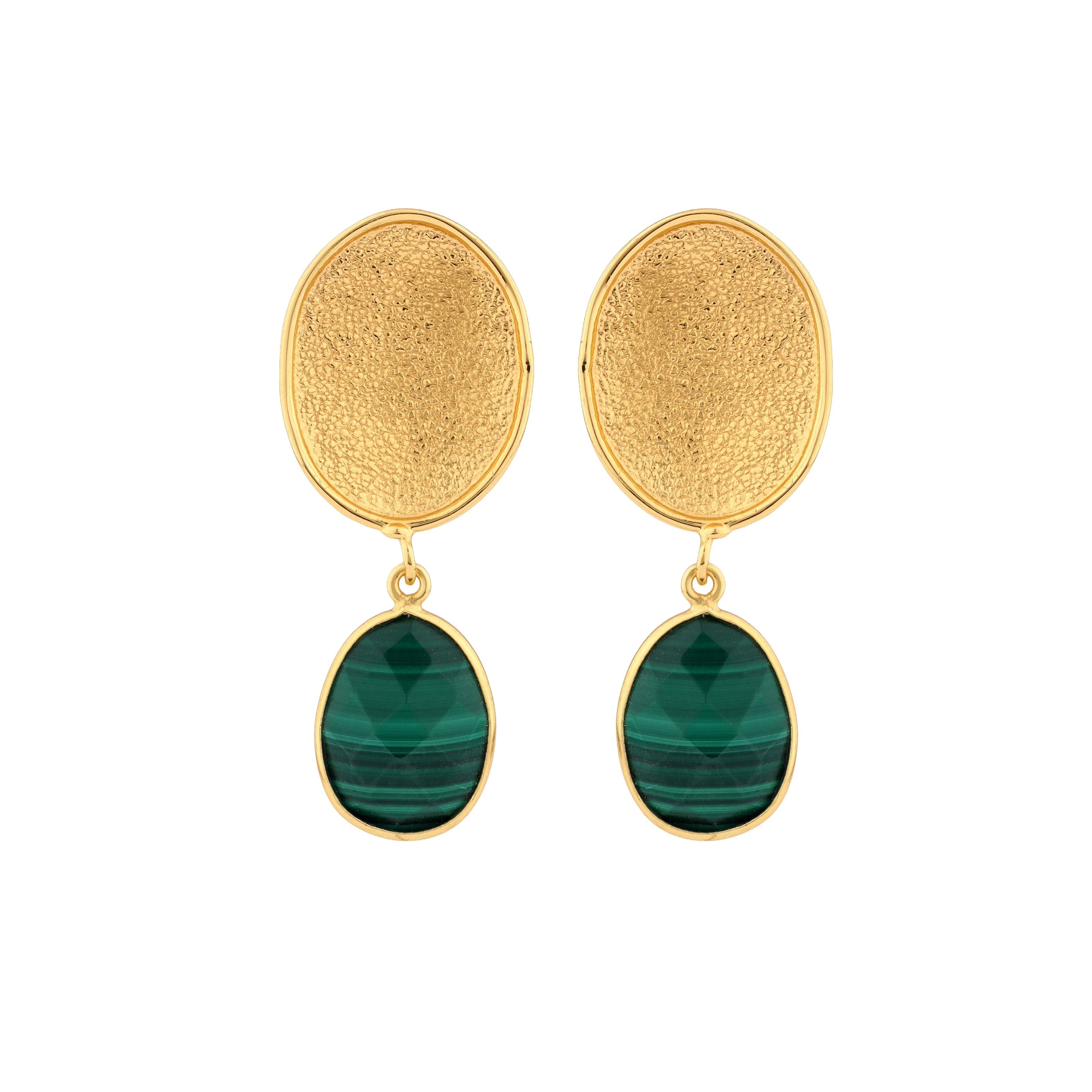 BOHEME BY VERO | Rio Earrings | Malachite