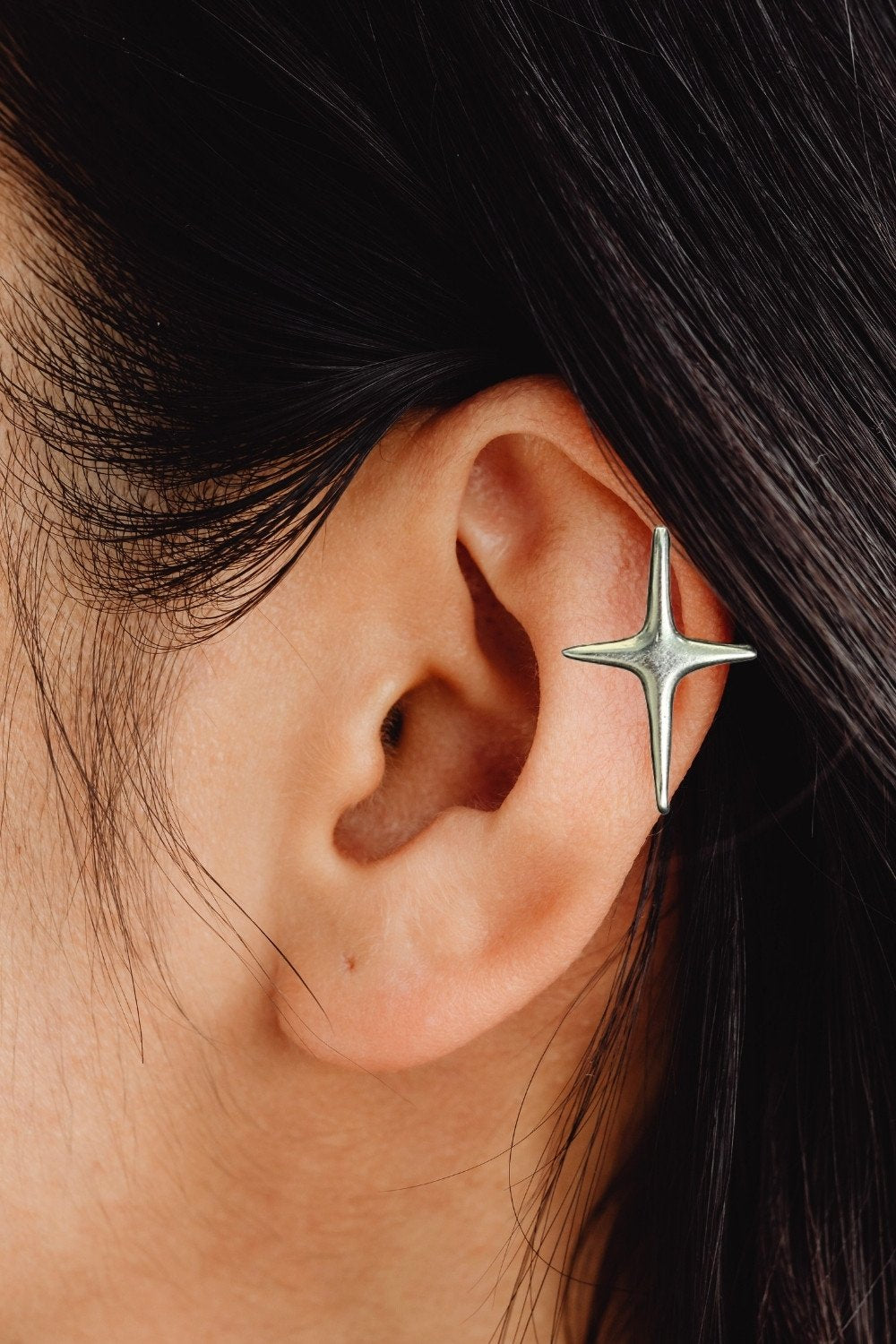 CREATIVE JEWELLERY STUDIO | Gold/Silver Plated Bali Brass Earcuff | Komang Tri Jewelry