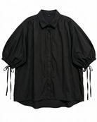 STUDIOMORAL | Oversized String Shirt Short Sleeve