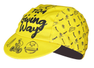A DESIGN BY TAKACHYA | Cycling Cap - Safe Distance Yellow