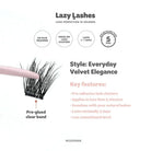 NODSPARK | Clear Band Everyday Velvet Elegant Lazy Lashes