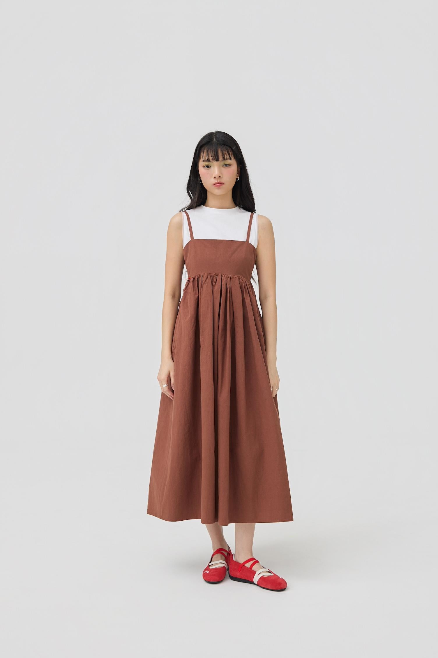 3EIGHTH | Kiko Dress | Kaba Brown