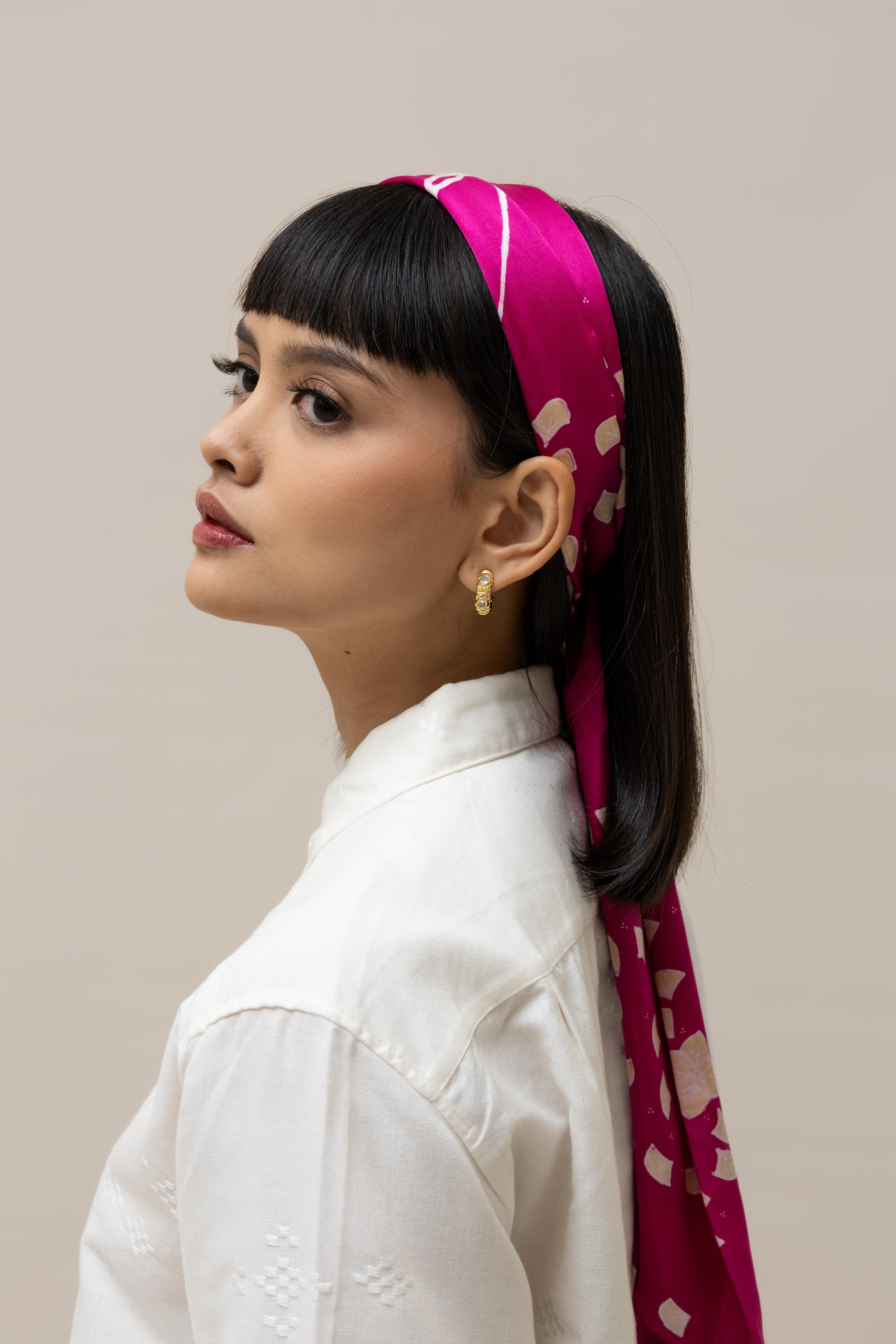 SUKKHA CITTA | KEMBANG - Ribbon Scarf