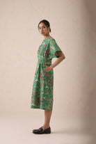 SUI | Green Fields Organic Cotton Midi Dress