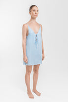 KATRUSS | Sleep Dress With Delicate Ties, Silken Glow