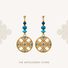 THE ANTECEDENT STORE | Lapis Lazuli, Apatite & Turquoise Statement Earrings