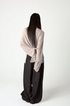 SAERO COLLECTIVE | Myeon Long Sleeve Top | Pink Beige