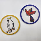 THE ANIMAL PROJECT | Ceramic Coaster (Set of 2) Macaw & Cockatoo