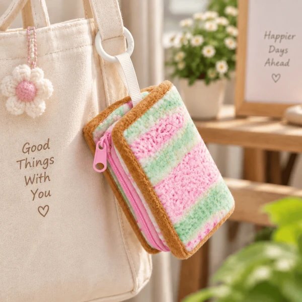 NOM | Ice Cream Sandwich Keypouch