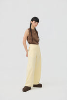 3EIGHTH | Sagyo Trousers In Sunshine Yellow