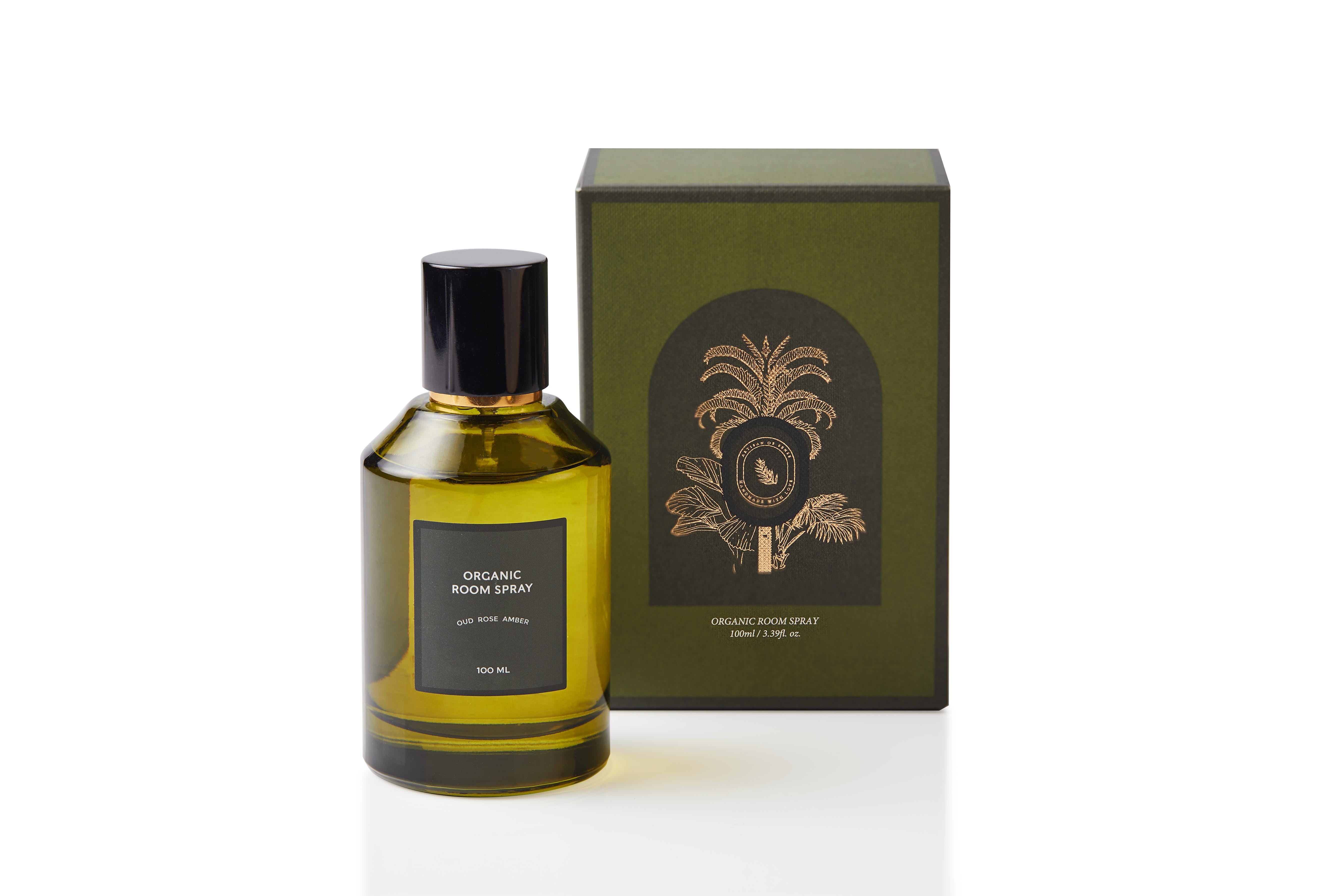 ARTISAN OF SENSE | Organic Room Spray | Oud. Rose. Amber