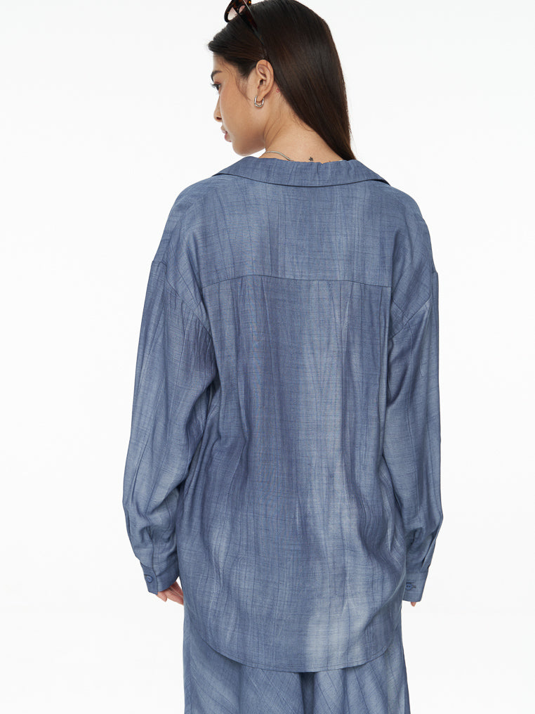 DRESSINGPAULA | Relaxed Long Sleeve Shirt