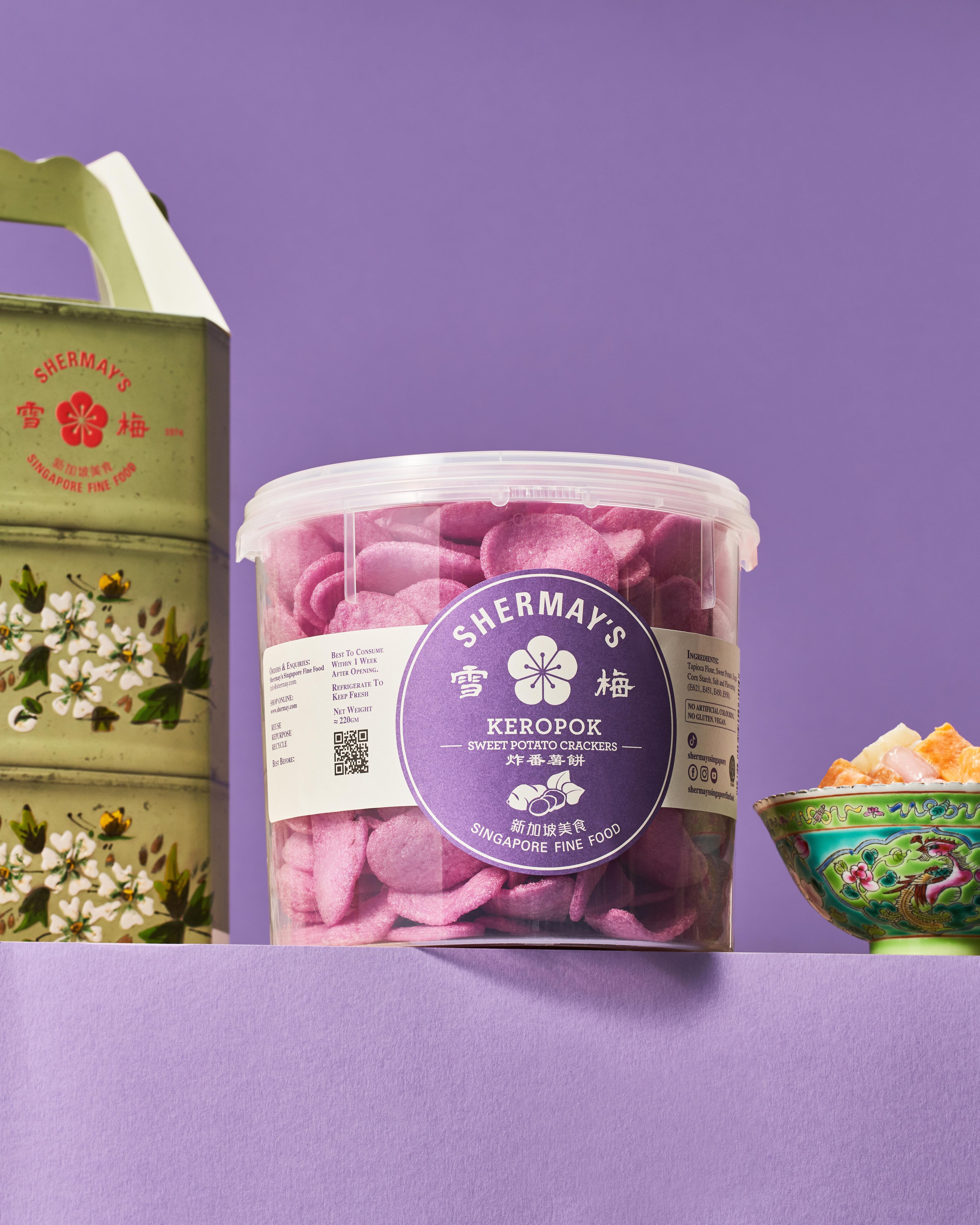 SHERMAY'S SINGAPORE FINE FOOD | Sweet Potato Cracker Bucket