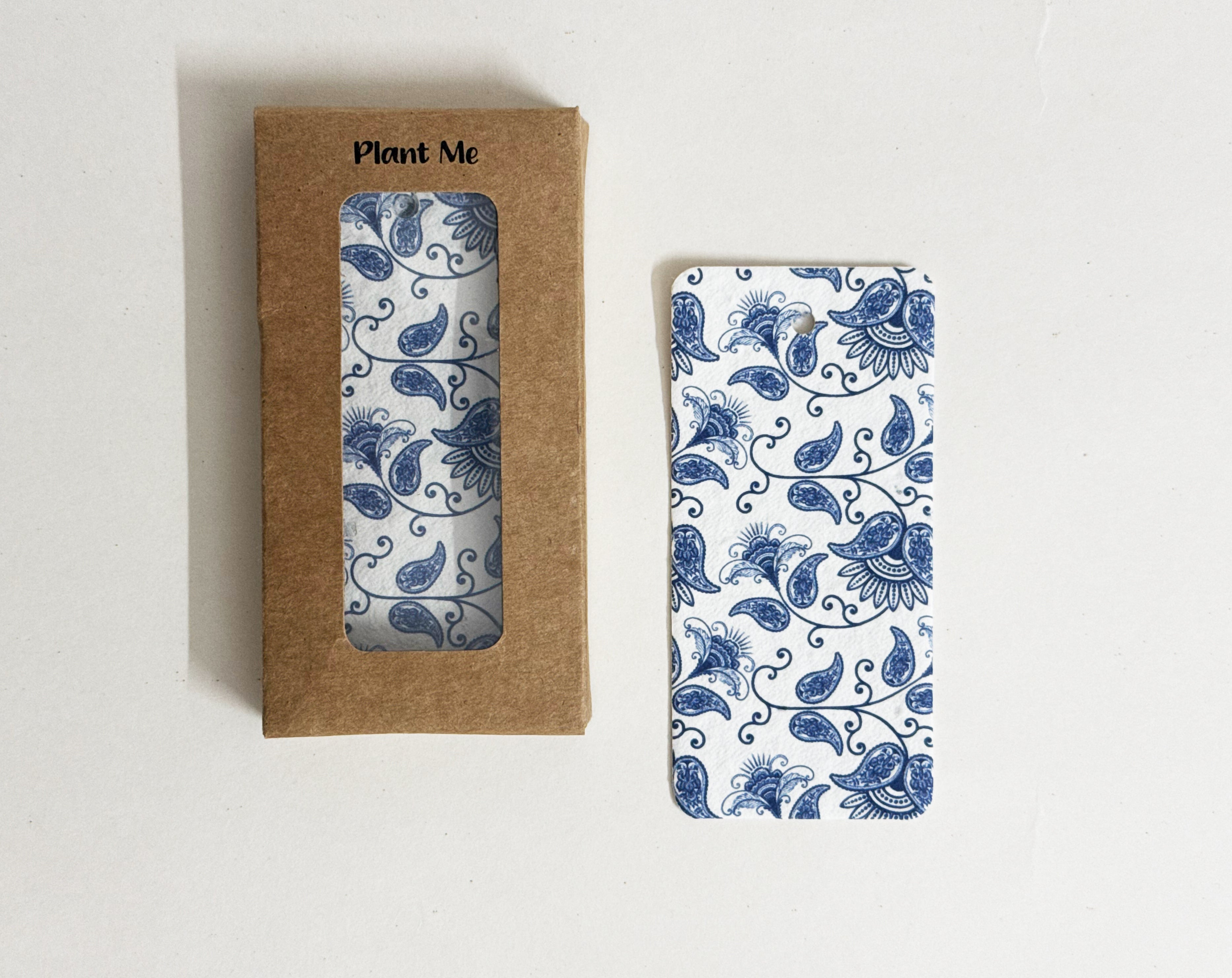 PURPLE AND PURE | Plantable Seed Gift Tags – Set of 10 (The Batik Edit)