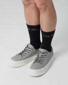 PROJECTWEAR | Fallon Low Cut Faux Leather Sneaker Grey