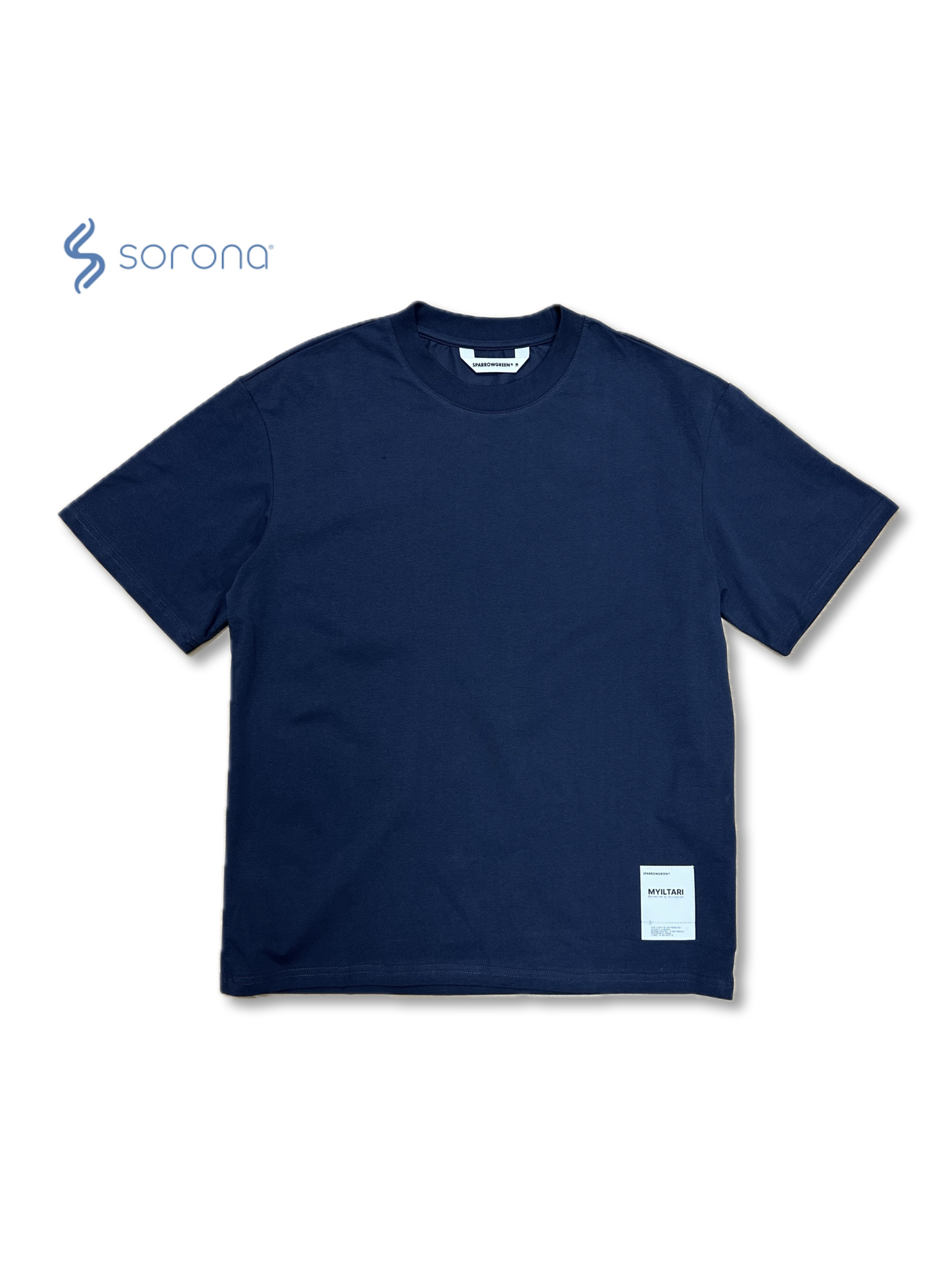 SPARROW GREEN | BAILEY III T-shirt - Navy