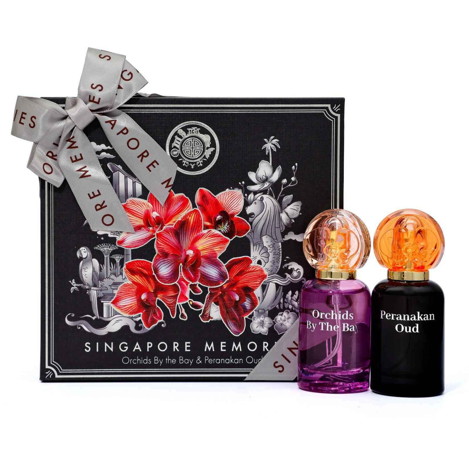 SINGAPORE MEMORIES | Orchids By The Bay + Peranakan Oud (20ml each)