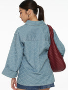 DRESSINGPAULA | Oversized Denim Blouse
