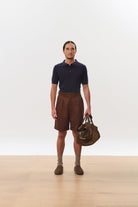HOUSE OF HOUSE OF ANON PTE. LTD. | Aren Double Buckle Tailored Shorts