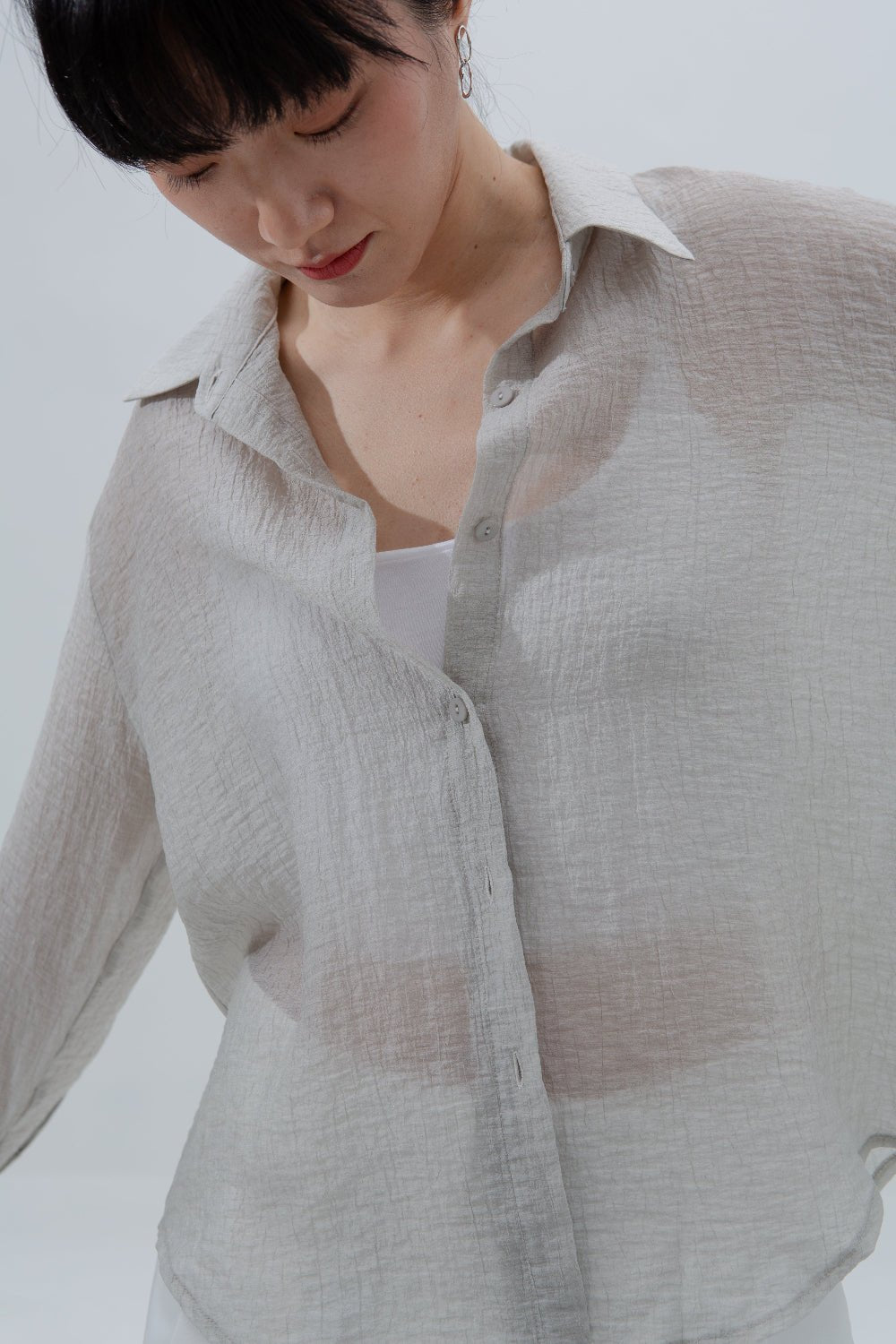 SAERO COLLECTIVE | Oreum Shirt V. 1 | Light Grey