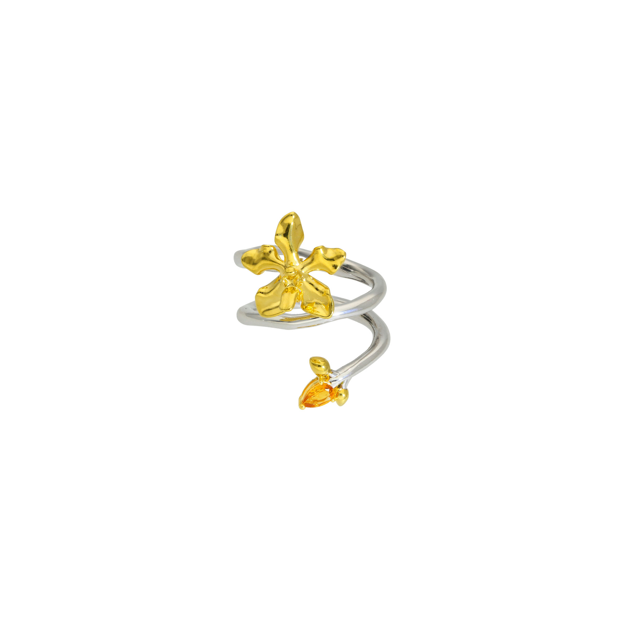 RISIS | Orchid Spiral Ring